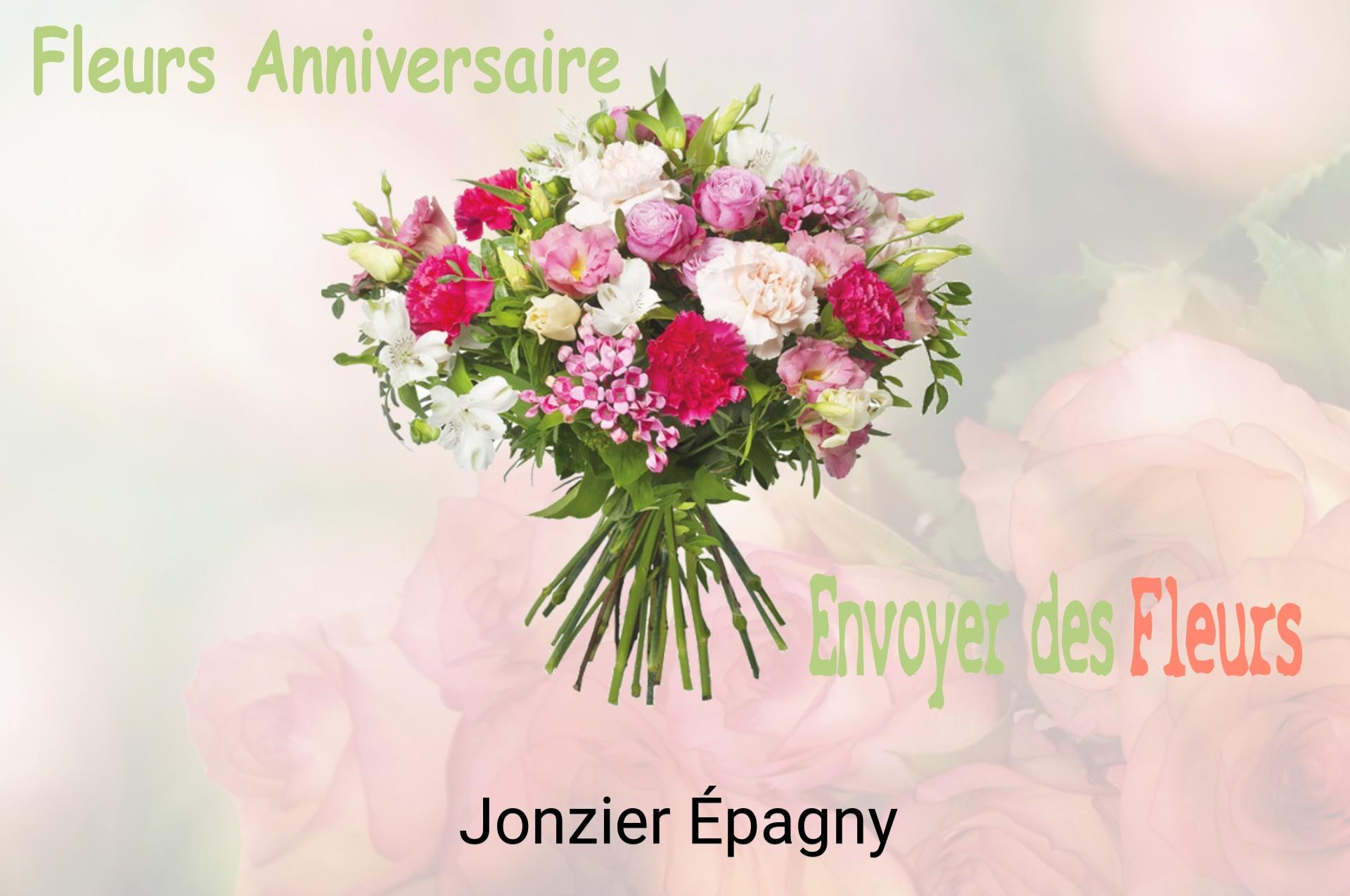 Bouquet de fleurs d’anniversaire livré à Jonzier-Épagny