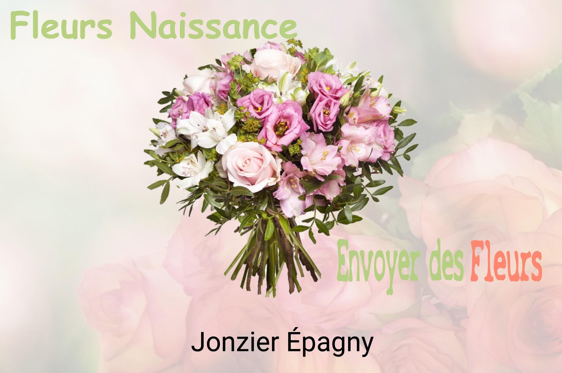Bouquet de fleurs de naissance livré à Jonzier-Épagny